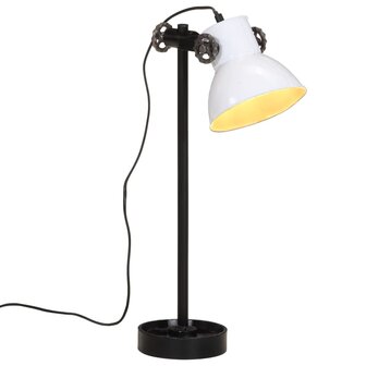 Bureaulamp 25 W E27 15x15x55 cm wit 1