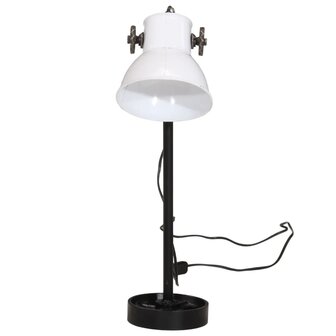 Bureaulamp 25 W E27 15x15x55 cm wit 3