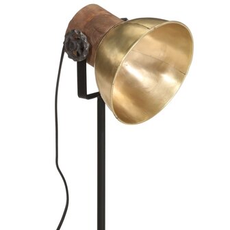 Bureaulamp 25 W E27 17x17x50 cm antiek messingkleurig 7