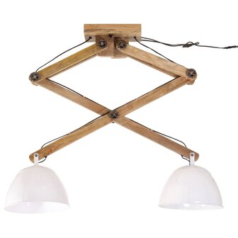 Plafondlamp 25 W E27 29x18x85 cm wit 3