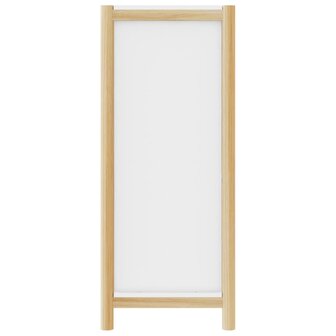 Hoge kast 42x38x90 cm bewerkt hout wit 6