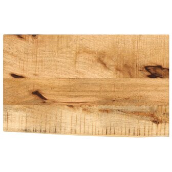 Tafelblad met natuurlijke rand 40x20x2,5 cm massief mangohout 1