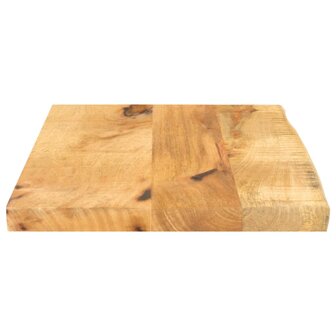 Tafelblad met natuurlijke rand 40x20x2,5 cm massief mangohout 4