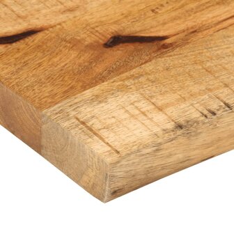 Tafelblad met natuurlijke rand 40x20x2,5 cm massief mangohout 6