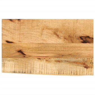 Tafelblad met natuurlijke rand 50x20x2,5 cm massief mangohout 1