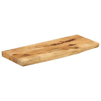 Tafelblad met natuurlijke rand 70x20x2,5 cm massief mangohout 2