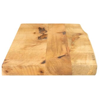 Tafelblad met natuurlijke rand 70x20x2,5 cm massief mangohout 4