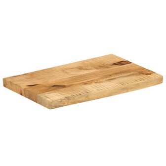 Tafelblad met natuurlijke rand 40x30x2,5 cm massief mangohout 2