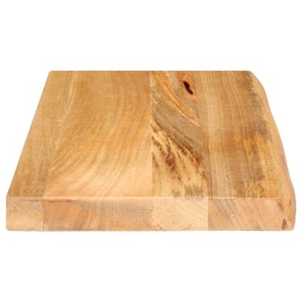 Tafelblad met natuurlijke rand 60x20x2,5 cm massief mangohout 4