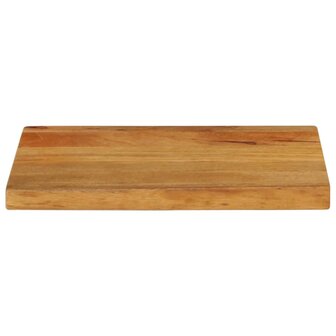 Tafelblad met natuurlijke rand 40x20x2,5 cm massief mangohout 3