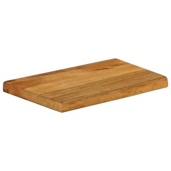 Tafelblad met natuurlijke rand 50x20x2,5 cm massief mangohout 2