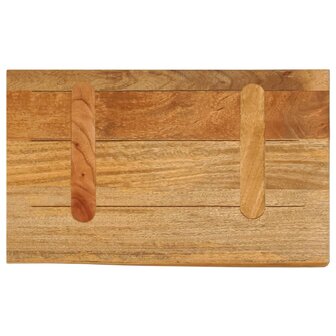 Tafelblad met natuurlijke rand 40x20x3,8 cm massief mangohout 5