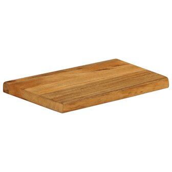 Tafelblad met natuurlijke rand 60x20x3,8 cm massief mangohout 2