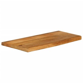 Tafelblad met natuurlijke rand 70x20x3,8 cm massief mangohout 2