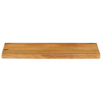 Tafelblad met natuurlijke rand 90x20x3,8 cm massief mangohout 3