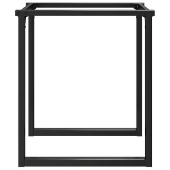 Eettafelpoten O-frame 60x60x73 cm gietijzer 5