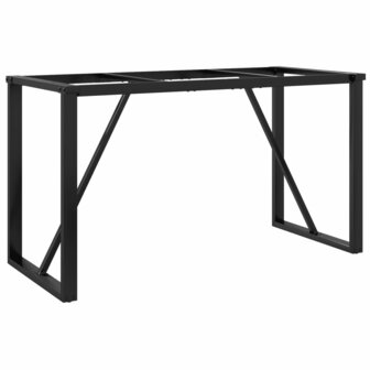 Eettafelpoten O-frame 120x60x73 cm gietijzer 2