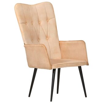 Fauteuil canvas cr&egrave;mekleurig 11