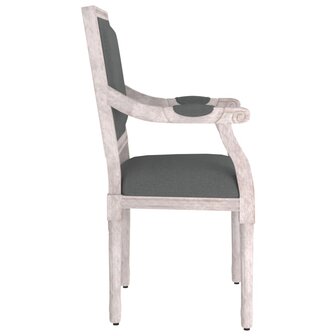 Fauteuil 54x59x99 cm stof donkergrijs 4