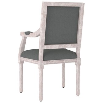 Fauteuil 54x59x99 cm stof donkergrijs 5