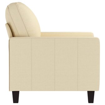 Fauteuil 60 cm stof cr&egrave;mekleurig 4