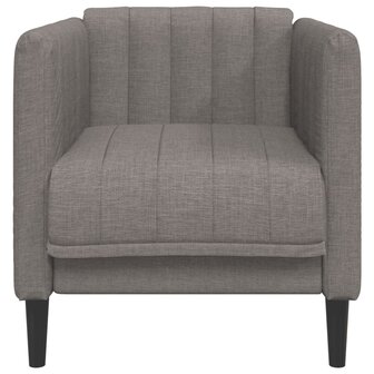 Fauteuil stof taupe 4