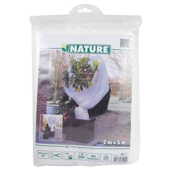 Nature Winterhoes 30 g/m&sup2; 2x5 m wit 4