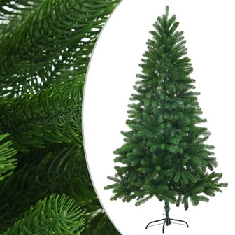 Kunstkerstboom met levensechte naalden 150 cm groen 1