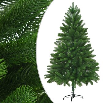 Kunstkerstboom met levensechte naalden 210 cm groen 1