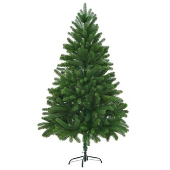 Kunstkerstboom met levensechte naalden 210 cm groen 2