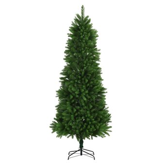 Kunstkerstboom met levensechte naalden 240 cm groen 2