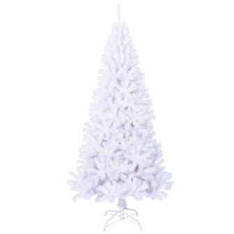 Kunstkerstboom met dikke takken 210 cm PVC wit 2