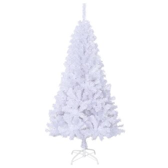 Kunstkerstboom met dikke takken 120 cm PVC wit 2