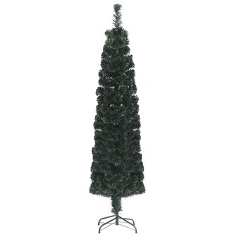 Kunstkerstboom met standaard smal 120 cm glasvezel 2