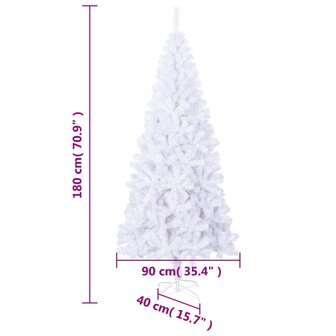 Kunstkerstboom met standaard 180 cm 620 takken 6