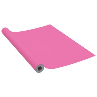 Meubelfolie zelfklevend 500x90 cm PVC hoogglans roze 2