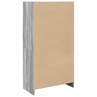 Boekenkast 57x28,5x107,5 cm bewerkt hout grijs sonoma eiken 6