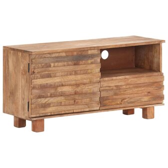 Tv-meubel 90x30x45 cm massief mangohout 12