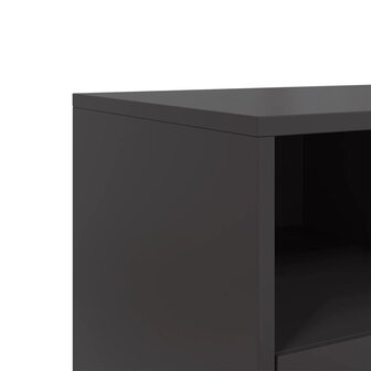 Tv-meubel 68x39x60,5 cm staal zwart 10