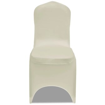 Hoes voor stoelen 50 stuks (creme) 2