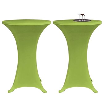 Tafelhoes stretch 2 stuks 60 cm groen 1