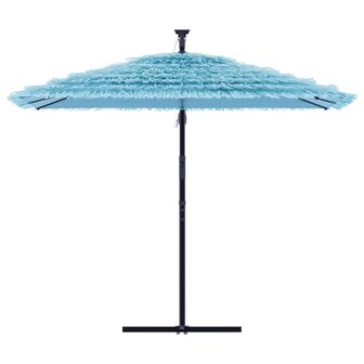 Parasol met stalen paal 269x269x235 cm blauw 3