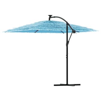 Parasol met stalen paal 269x269x235 cm blauw 5