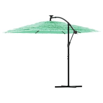 Parasol met stalen paal 269x269x235 cm groen 5