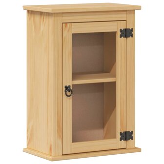 Badkamerwandkast Corona 45x27x64,5 cm massief grenenhout 2