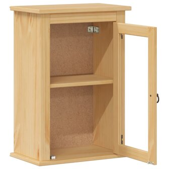 Badkamerwandkast Corona 45x27x64,5 cm massief grenenhout 4