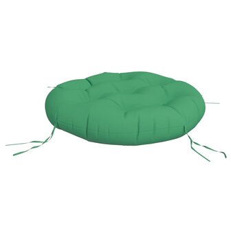 Zitkussen rond &Oslash; 60x11 cm oxford stof groen 4