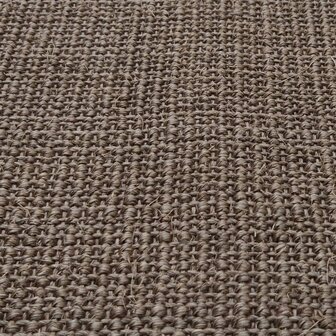 Vloerkleed 80x300 cm natuurlijk sisal bruin 4