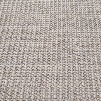 Vloerkleed 66x350 cm natuurlijk sisal zandkleurig 4