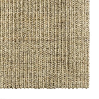 Vloerkleed 66x350 cm natuurlijk sisal groen 3